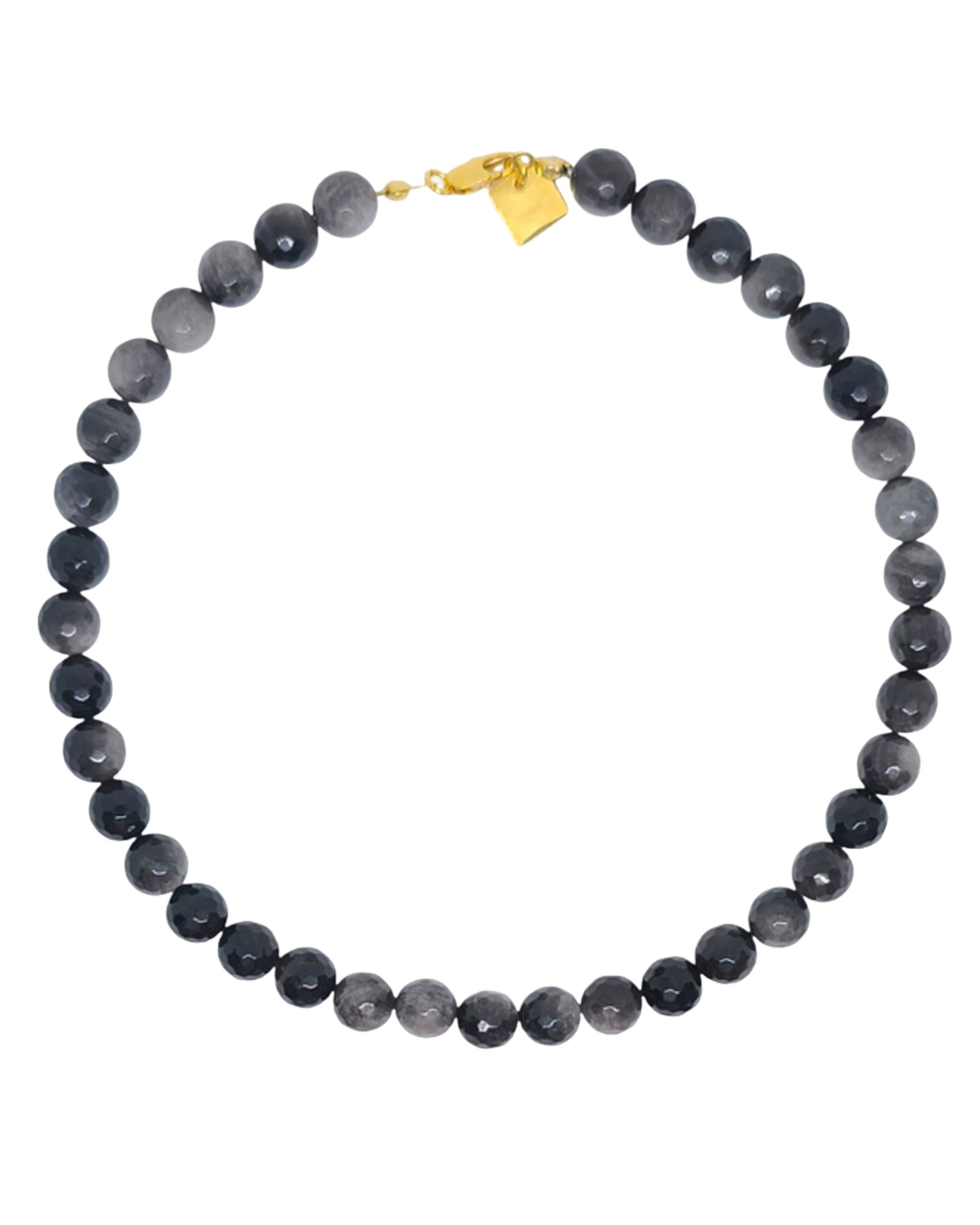 Obsidian Kolye