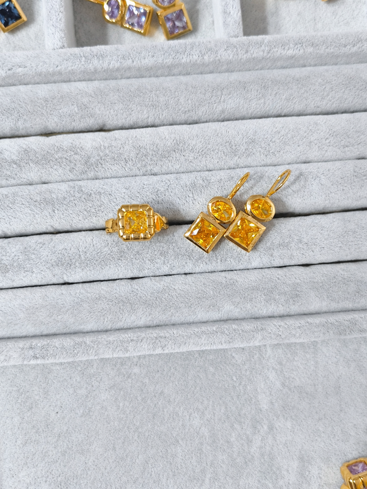 Duetta Yellow Küpe