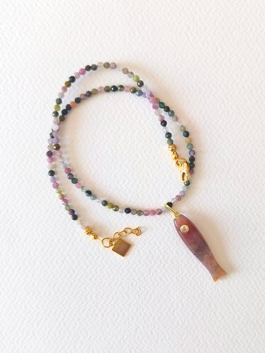 Naxos Tourmaline Kolye