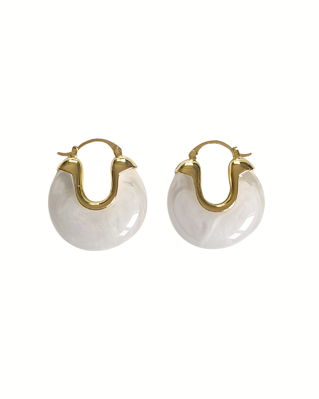 Hoops White Küpe