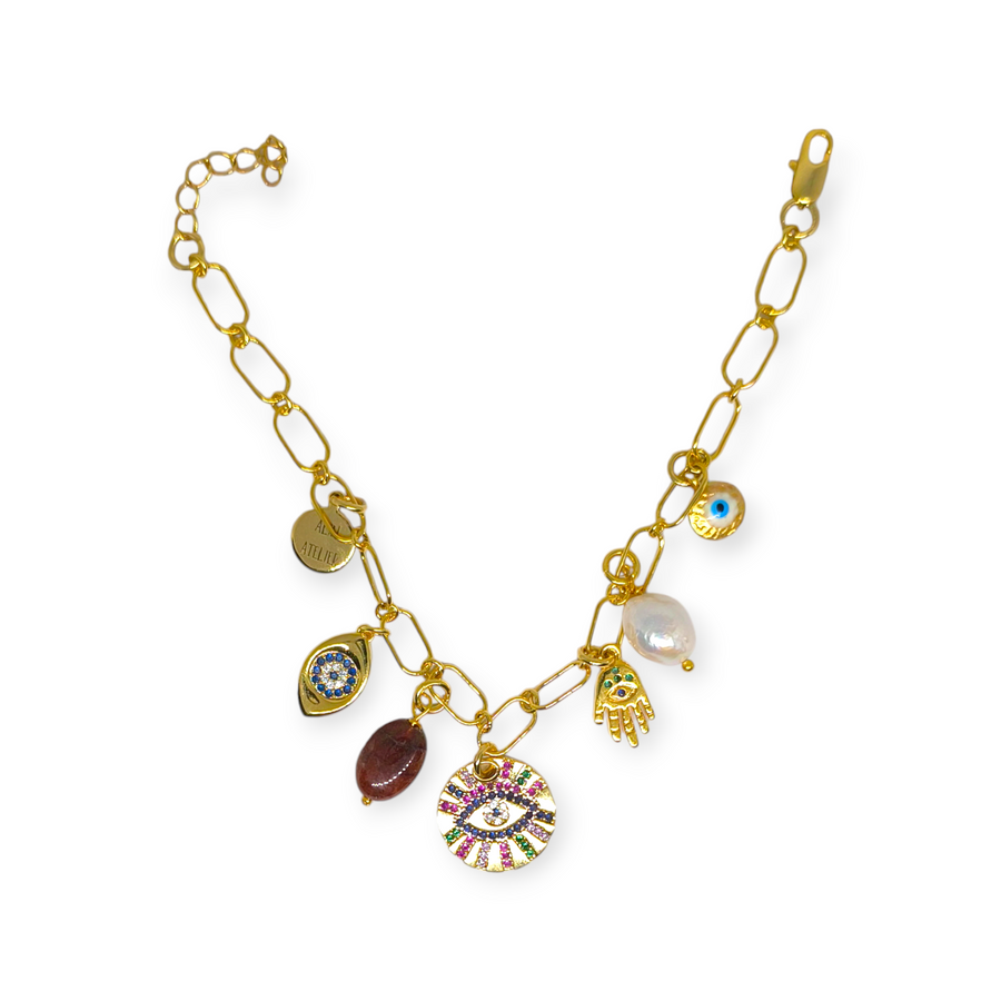 Charm/Evil Eye Bileklik