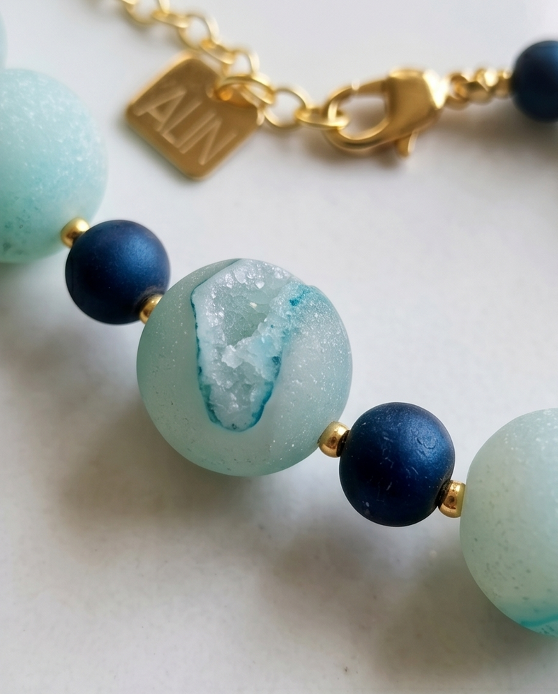 Azzura Agate Kolye