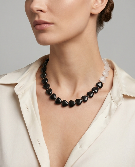 Amour Fin | Black Heart  Kolye