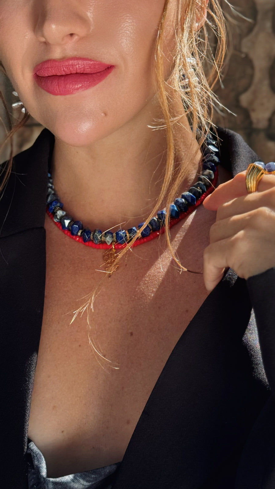 Sorien Lapis Lazuli Kolye