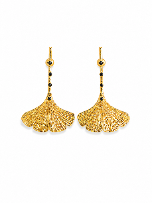 Gingko Gold Küpe