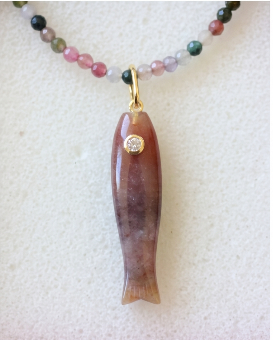 Naxos Tourmaline Kolye