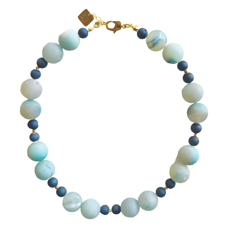 Azzura Agate Kolye