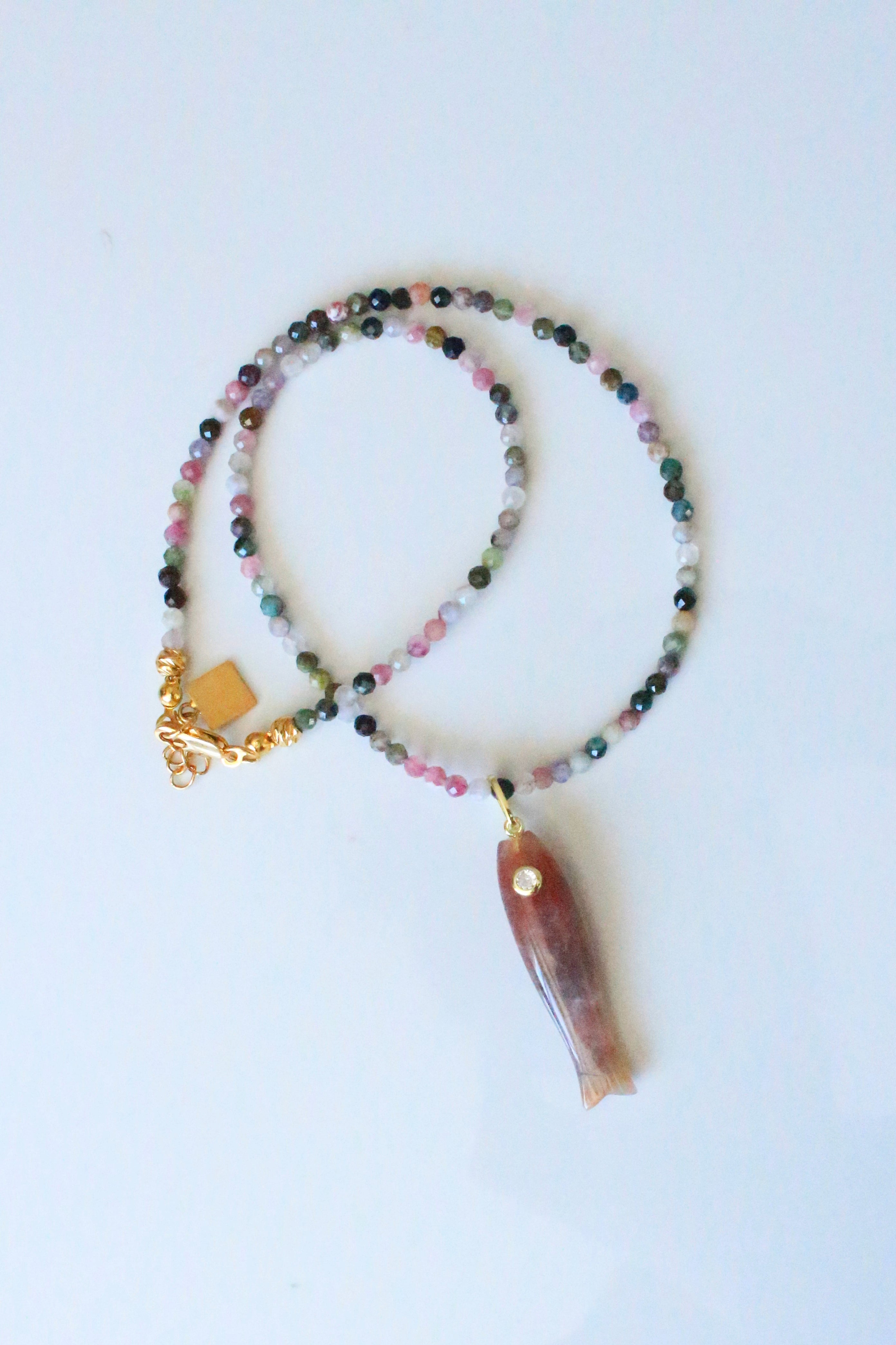 Naxos Tourmaline Kolye